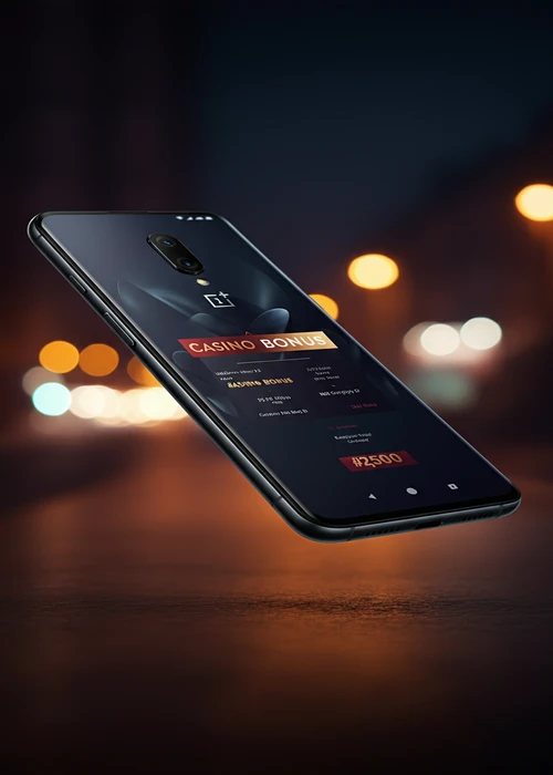 Affiche publicitaire Gransino Casino illustrant les trois options de bonus de bienvenue personnalisables avec tours gratuits.