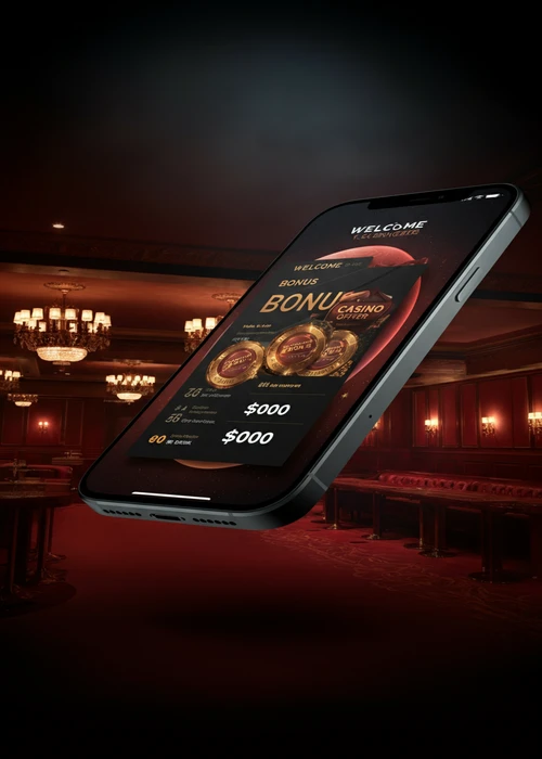 Bannière promotionnelle du bonus de bienvenue Gransino offrant jusqu'à 1750 € et 150 tours gratuits, affichée sur la page d'accueil.